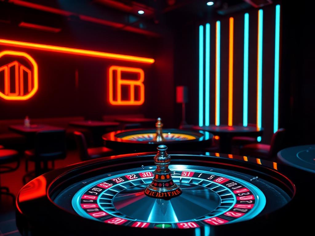Neon54 live-kasinon pöytä aidon jakajan kanssa